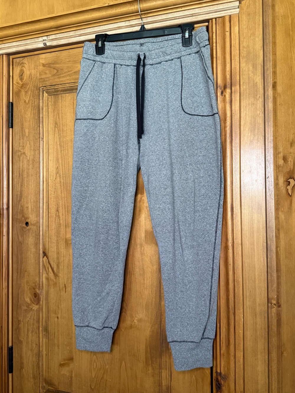 Albion Fit Heather Gray Jogger Sweatpants Women’s XL Drawstring Athletic Pants